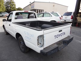 1996 TOYOTA TACOMA STANDARD CAB WHITE 2.4 AT 2WD Z19845
